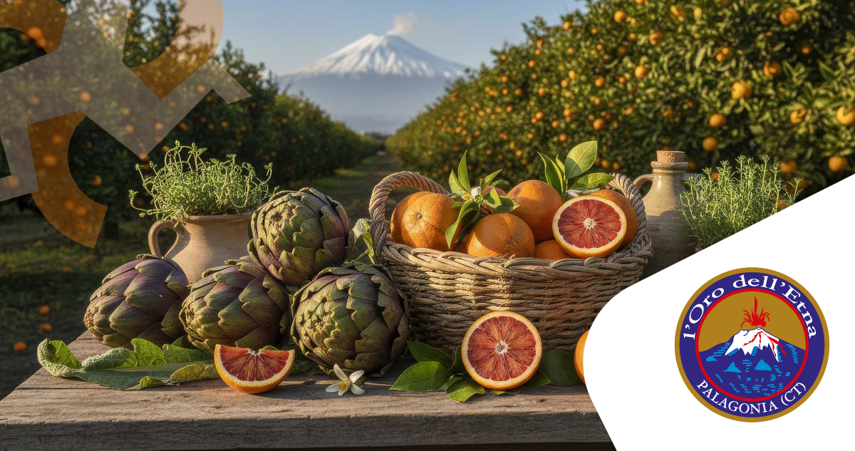 Pacco Misto Arance Tarocco Gallo e Carciofi Mammola Romanesco