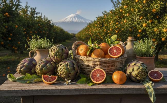 Pacco Misto Arance Tarocco Gallo e Carciofi Mammola Romanesco Pacco Misto Arance Tarocco Gallo e Carciofi Mammola Romanesco